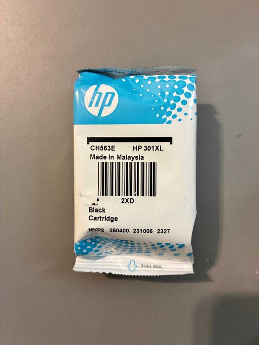Cartus  HP 301 XL, originale, SIGILATE, Negru și Tri-Colour, Ofertă două seturi la doar 185 lei!