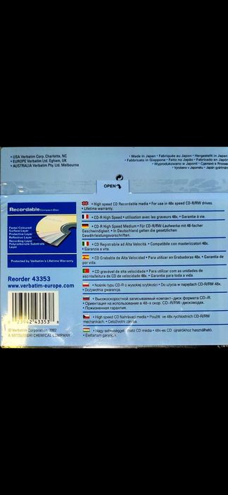 Verbatim CD-R "Pastel disk"