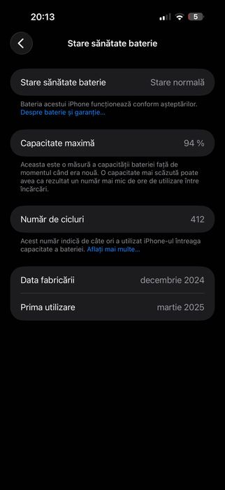 Vând IPhone 16 Pro MAX