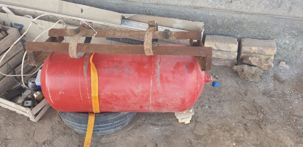 100 метан балон хамме заты толык бар. Срогы 2033 ге дейин.