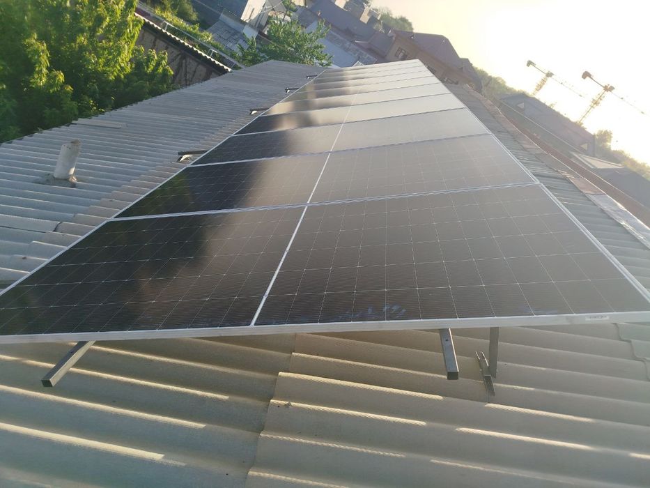 Quyosh panellarini o'rnatish