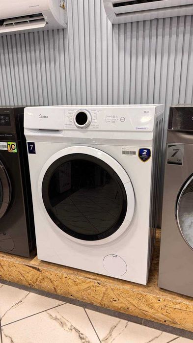 Стиральная машина от Midea MF100W70/W‑C (7 кг) + САМЫЕ НИЗКИЕ ЦЕНЫ