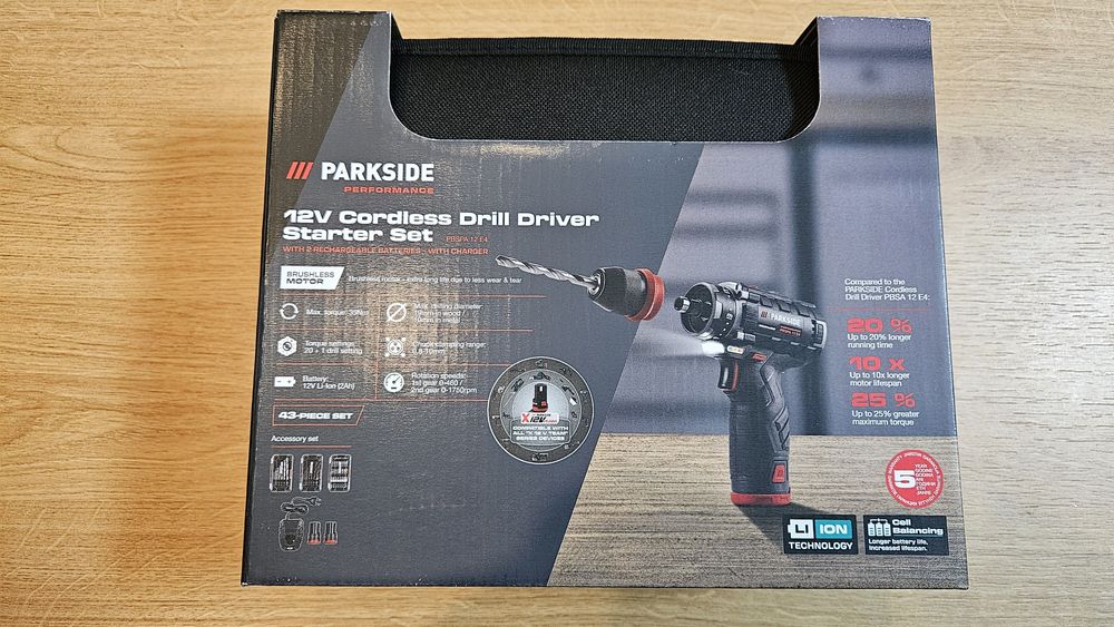 Bormasina Parkside Performance