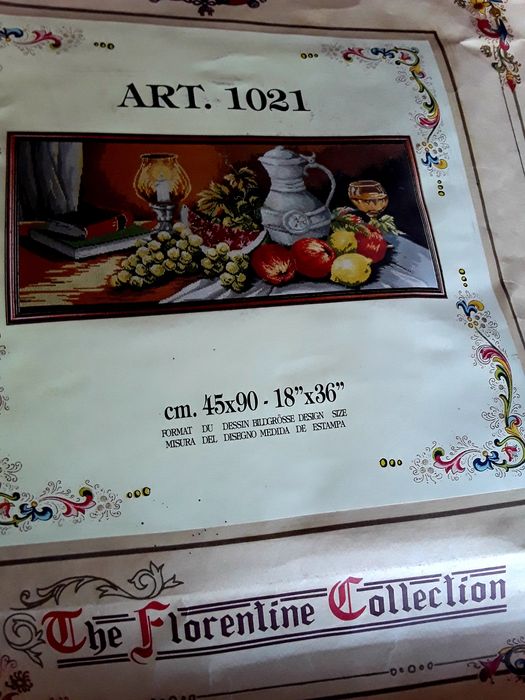 Goblenuri de cusut, ,ate mouline incluse, de Firul Rosu Talmaciu,Sibiu