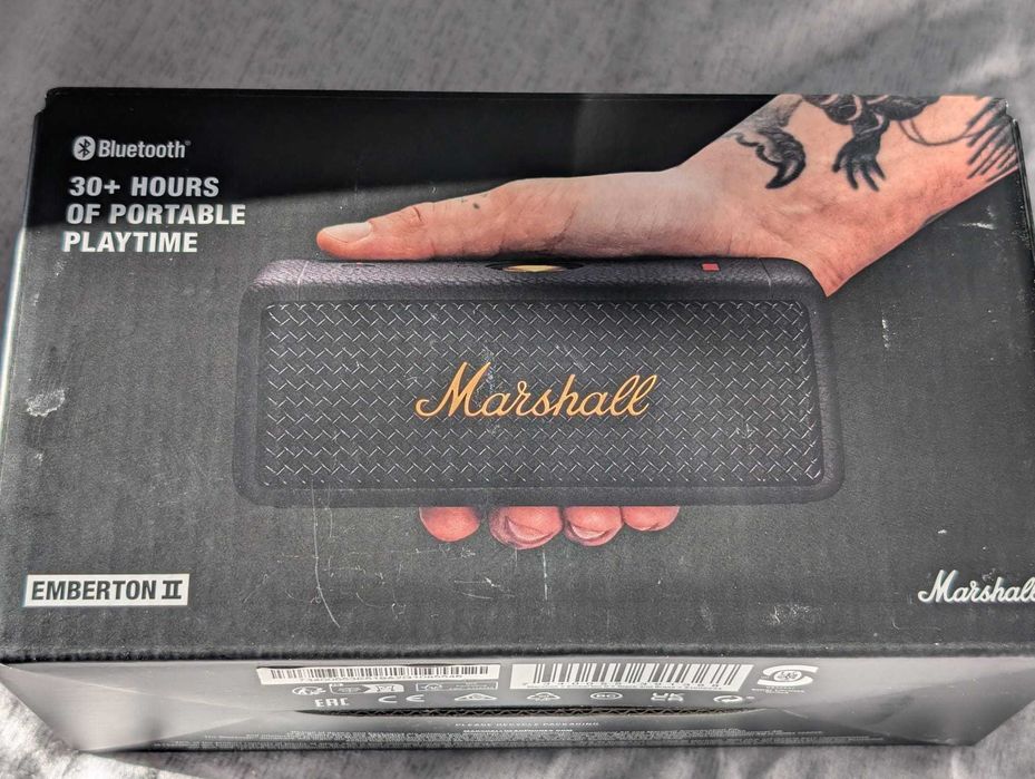 Boxa Marshall Emberton II Bluetooth, Port USB-C