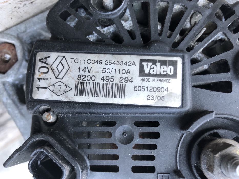 Alternator Renault Megane 2 1.9 DCI Diesel 110A 8200495294