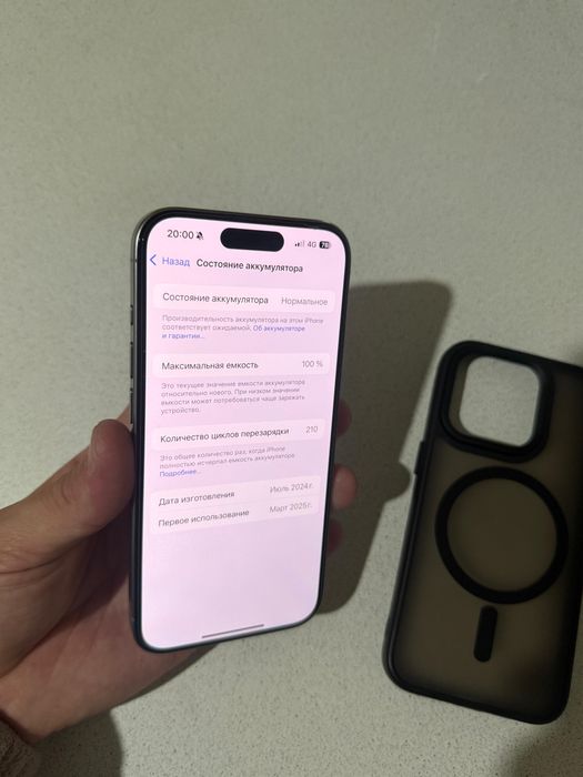 Айфон 15 про 128гб 100%