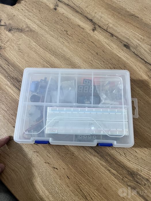 Набор Arduino UNO R3 с датчиками, LCD и RFID в кейсе ардуино