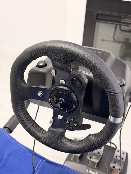 Scaun gaming PLAYSEAT Challenge Playstation Edition, albastru