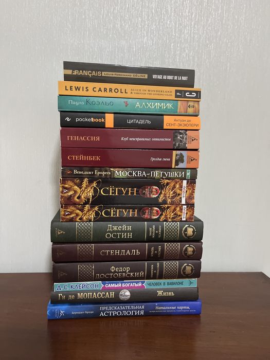 Книги по 1000 тг