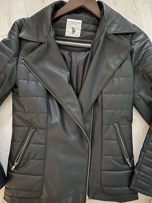 Geaca piele naturala Polo