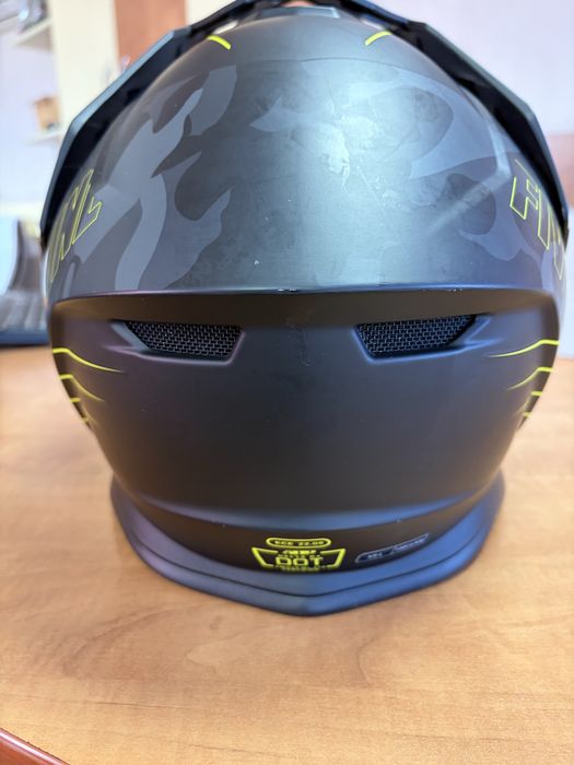 Vand casca Atv cu viziera incalzita Delta R4 ignite Black Camo Mat 509