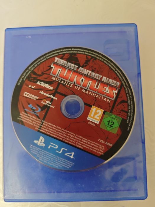 Игра Teenage Mutant Ninja Turtles Mutants in Manhattan PS4 / PS5