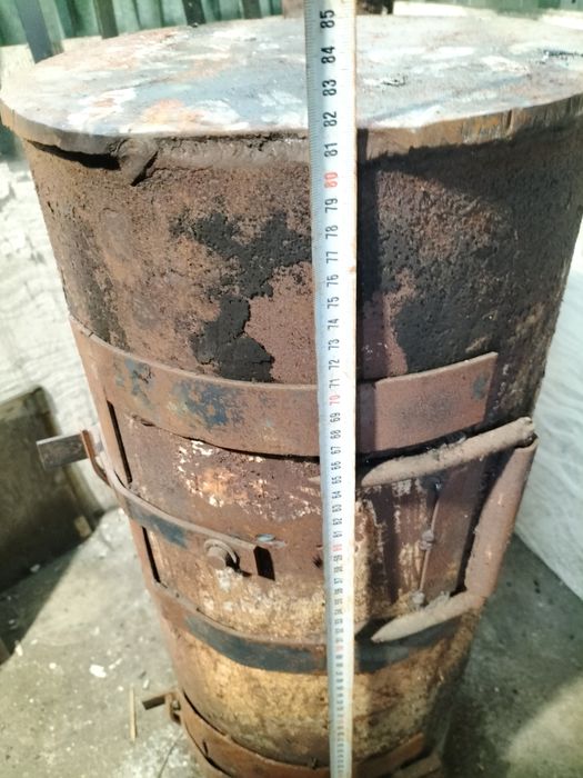 Печь буржуйка б.у.