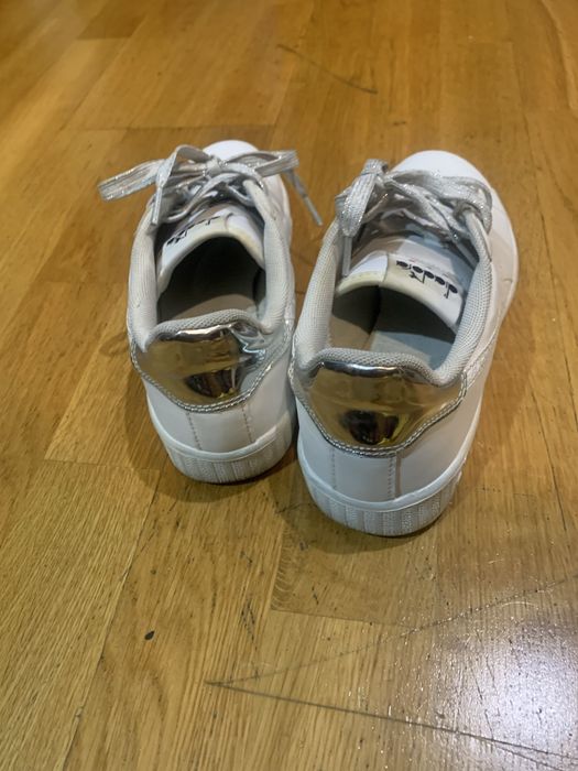 Кеды белые женские