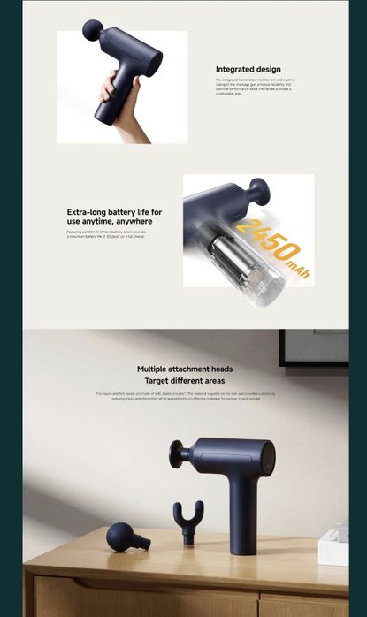 Продаётся новый вибро массажёр Xiaomi