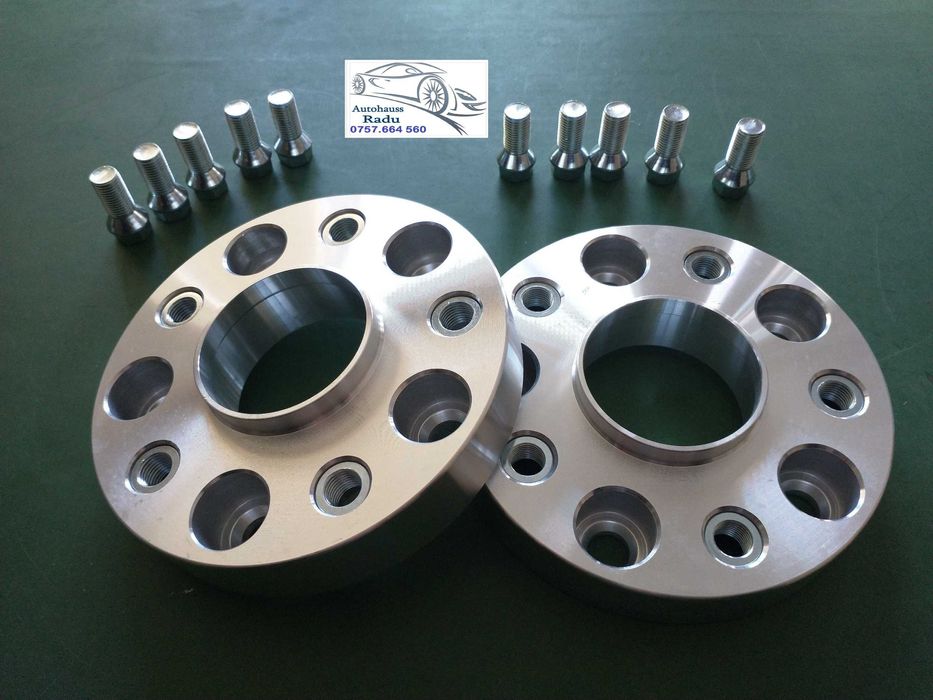 Flanse distantiere VW Touareg  Grosime - 30 mm prezoane 5 x 130 x 71,6