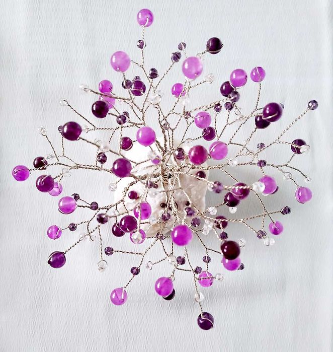 Дръвчета с минерали с реалистична форма/ Идея за подарък за празниците