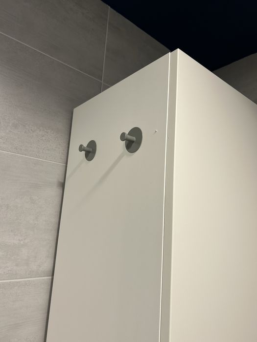 Dulap mașină de spălat IKEA NYSJÖN – alb bej, stare foarte bună