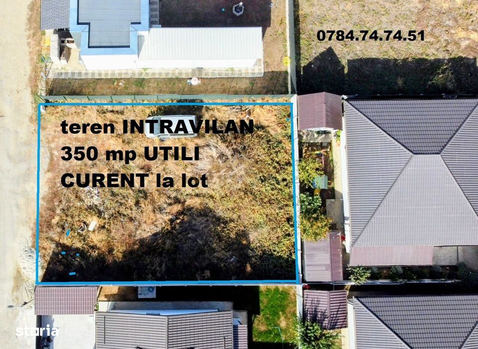 Teren construibil - comuna Berceni