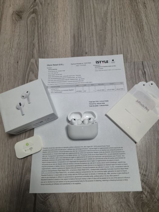 Airpods Pro 3 - Originale cu factura iStyle