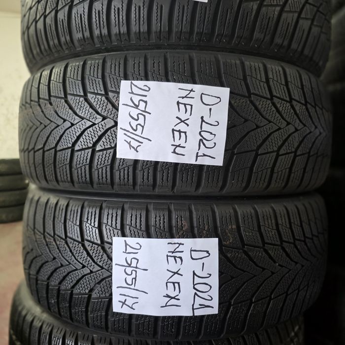 4x 215/55/17 M+S LASSA SI NEXEN 2024 si 2021 Stare excelenta
