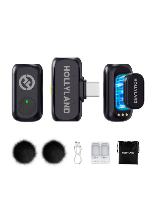 LARK A1 typce•Hollyland duo typce•подходит IOS 15/16/17 и Android