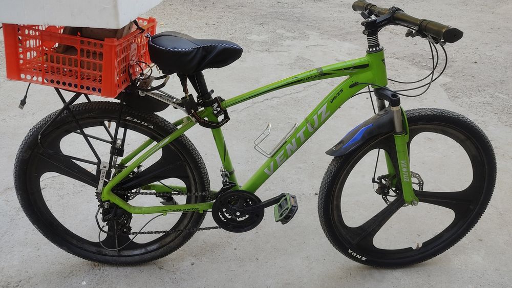 Skrarastnoy velosiped 26 razmer alyumin rama saka diska