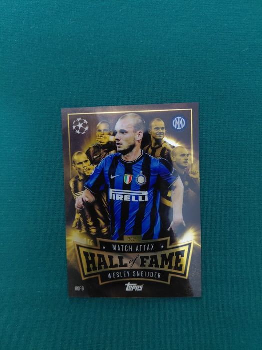 Hall of Fame Match Attax Season 2025-2026 #HOF6 InterMilano 
RARE Wesley #SNEIJDER