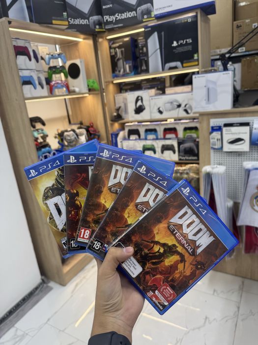 Диск doom 2016 ps4