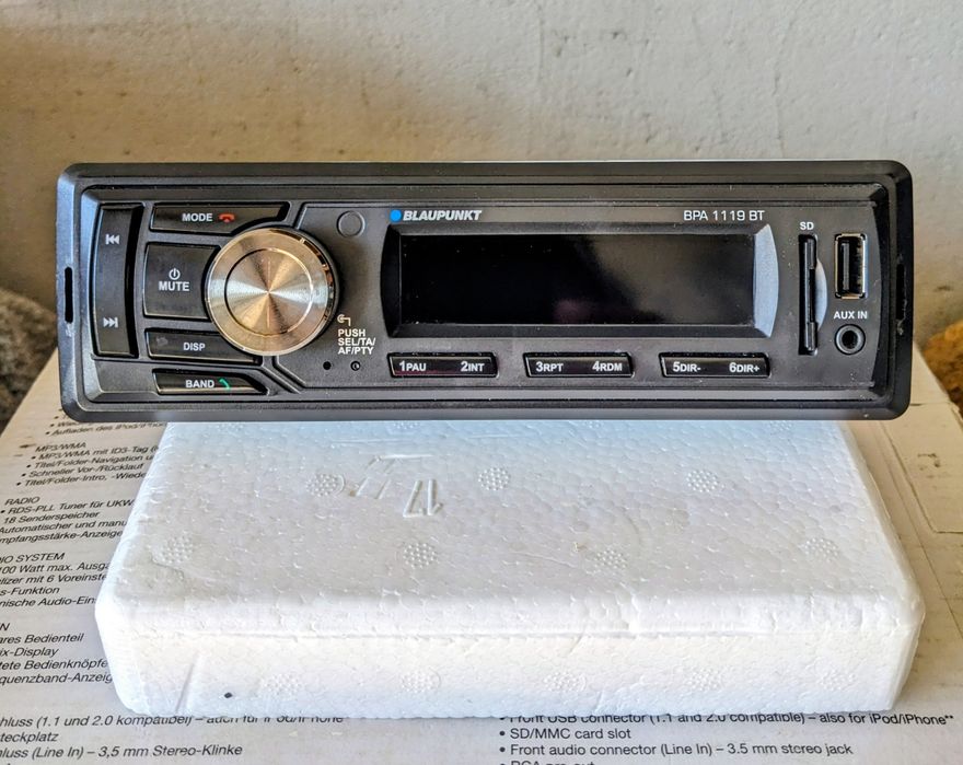 Radio mp3 auto 12v