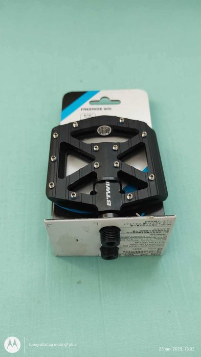 Pedale aluminiu plate MTB 900 BTWIN (Super Pret).