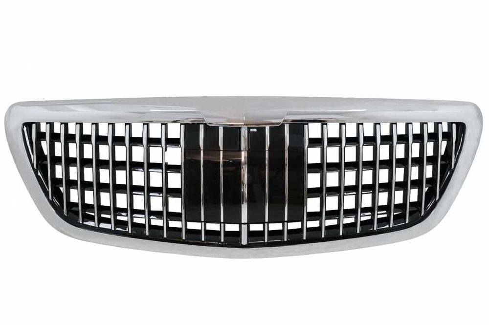 Grila Centrala Mercedes S-Class W222 X222 (2014-2020) Vertical Crom
