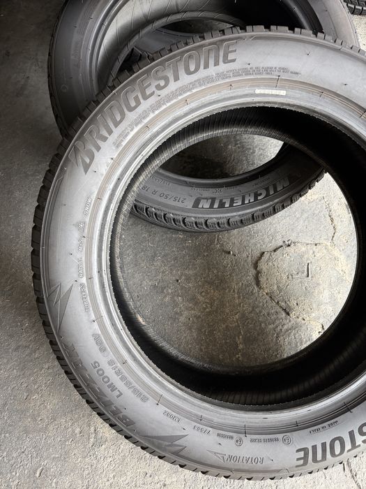 4 anvelope iarna ca NOI 215/55/18 , Bridgestone , 7.4-7.8 mm !