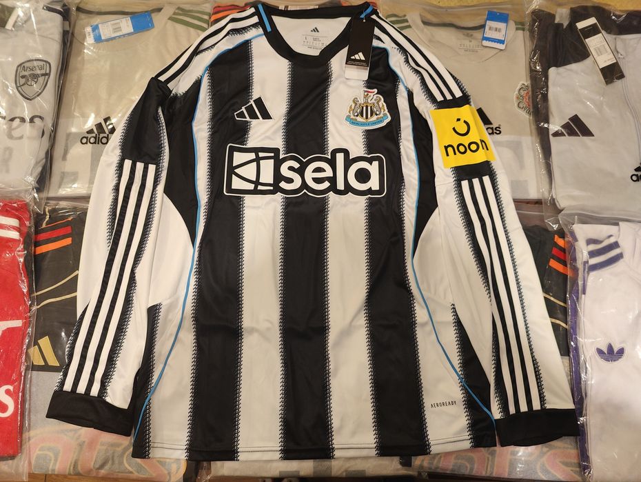 Футболен екип Newcastle United с дълъг ръкав 25/26 Home