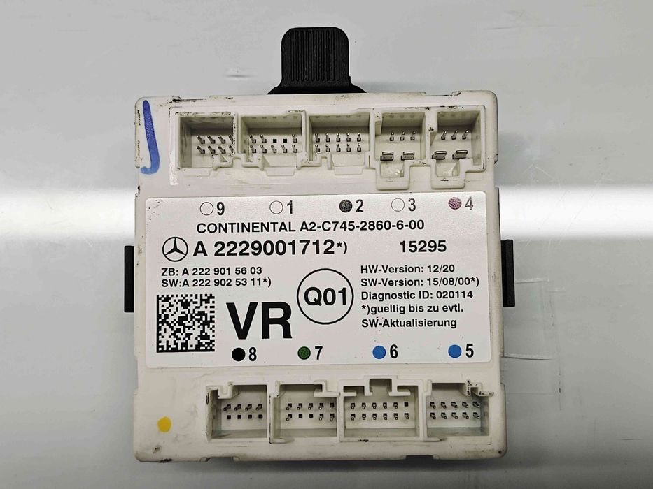 Modul confort Mercedes Clasa C (W205) [Fabr 2014-prezent] A2229001712
