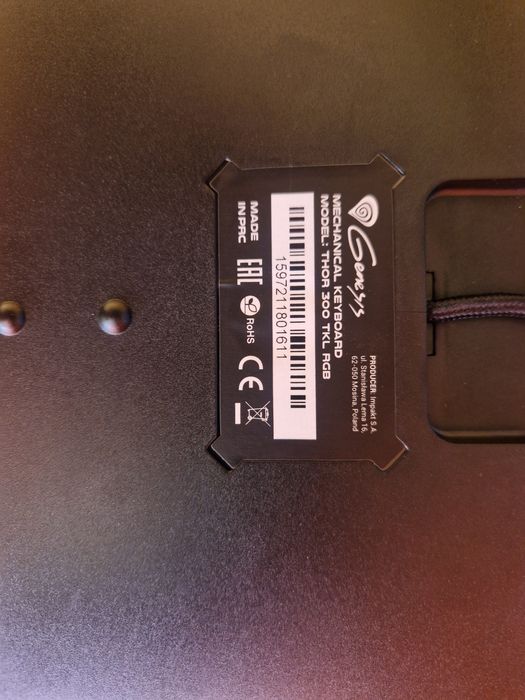 Genesis Thor 300 TKL RGB