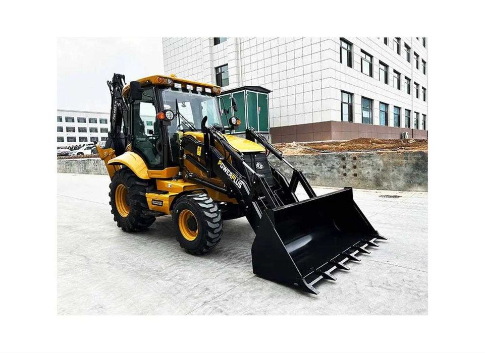 Экскаватор-погрузчик POWERPLUS PBL480T-II — под заказ