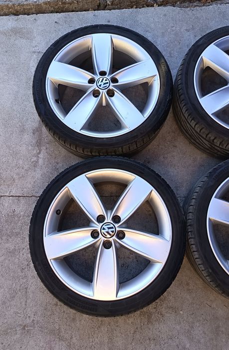 17ки джанти с гуми 5x100 VW