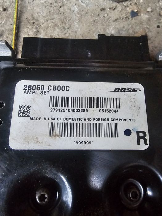 Amplificator audio Nissan Murano 2002 - 2007 28060CB00