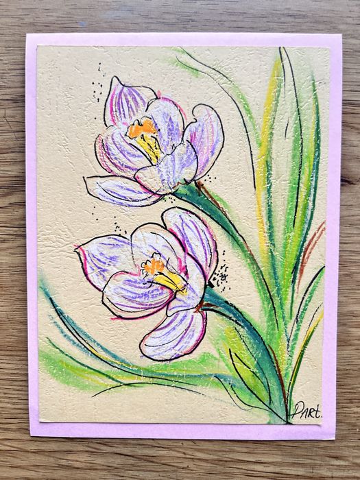 Ръчно рисувани картички