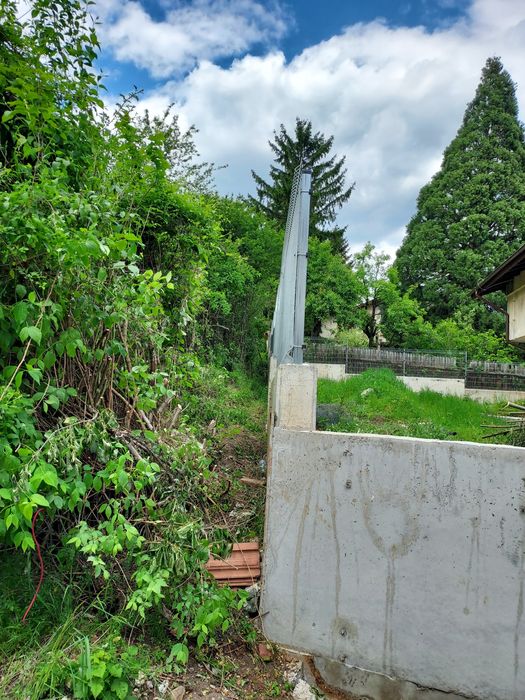 Оградни пана монтаж