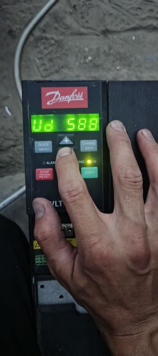 Chastotnik Motor  aborotini sozlash