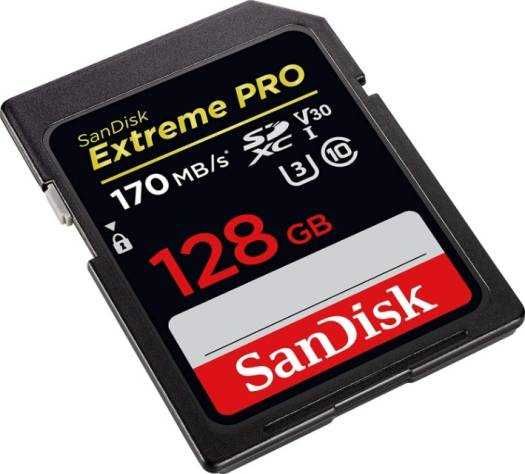 Carduri Sandisk Extreme Pro 128gb +Kingstone Canvas React 64gb 3 BUC