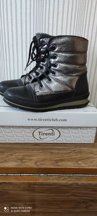 Ботинки кожаные на девочку