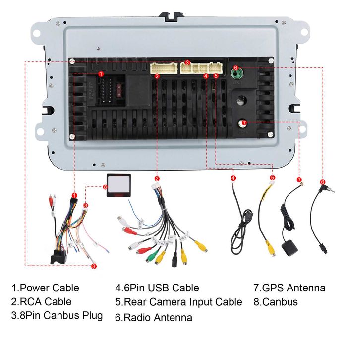 Navigatie VW Golf 5, 6, Skoda, Seat