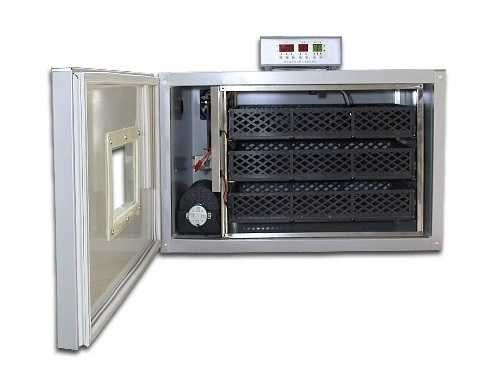 Професионален инкубатор, Люпилня ИНОКС MS-180 яйца (DC 12V / AC 220V)