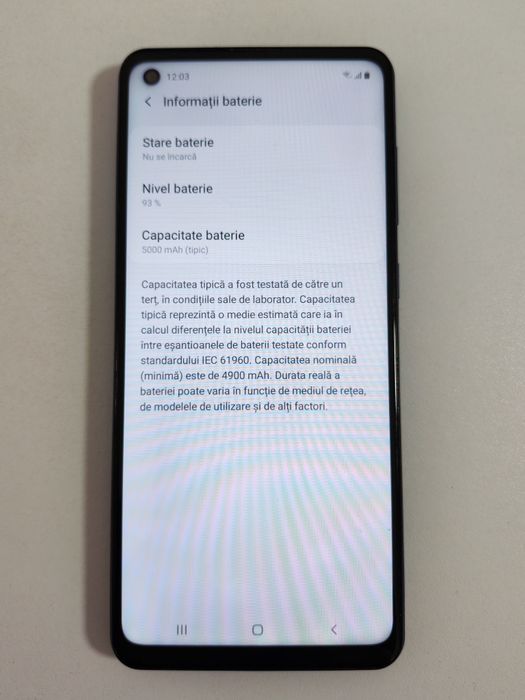 Samsung Galaxy A21s, stare buna, autonomie baterie mare