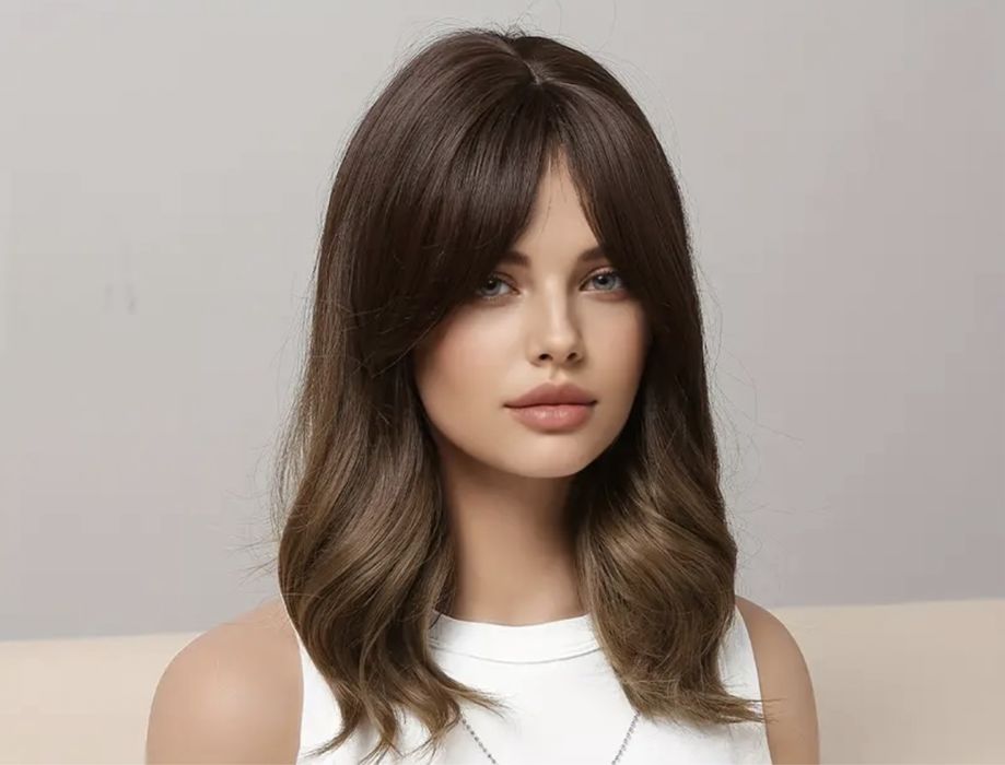 Peruca satena ondulata