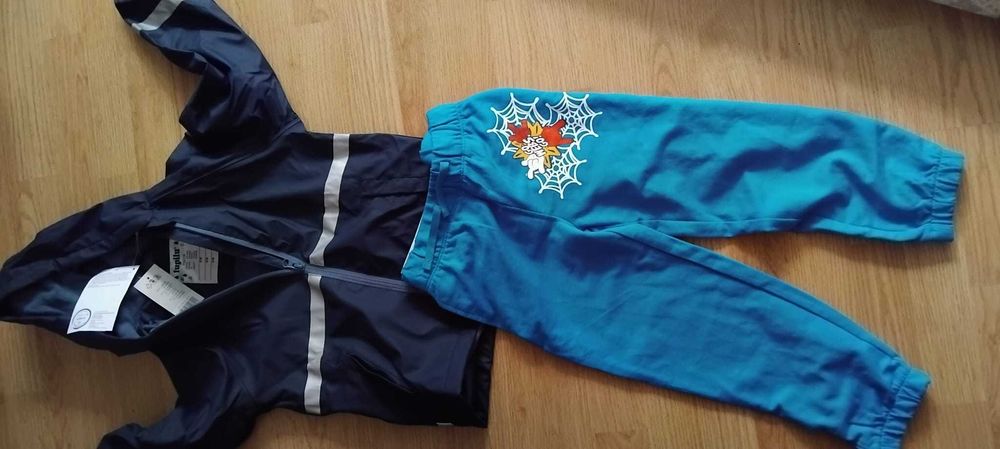 Lot geaca+ 2 pantaloni baieti 4/6 ani ,cu eticheta